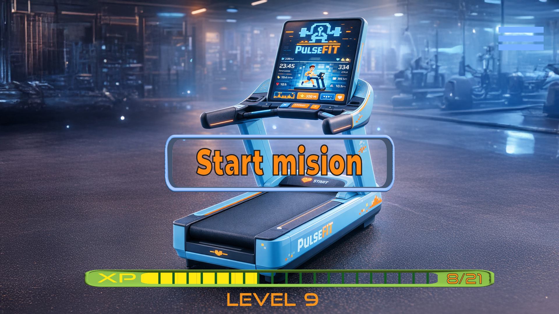 Pulse Fit - Mockup Principal